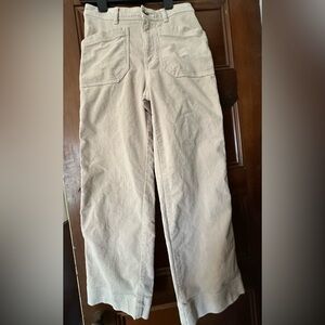 Patagonia corduroy women pants size 6 off white cream “pumice”